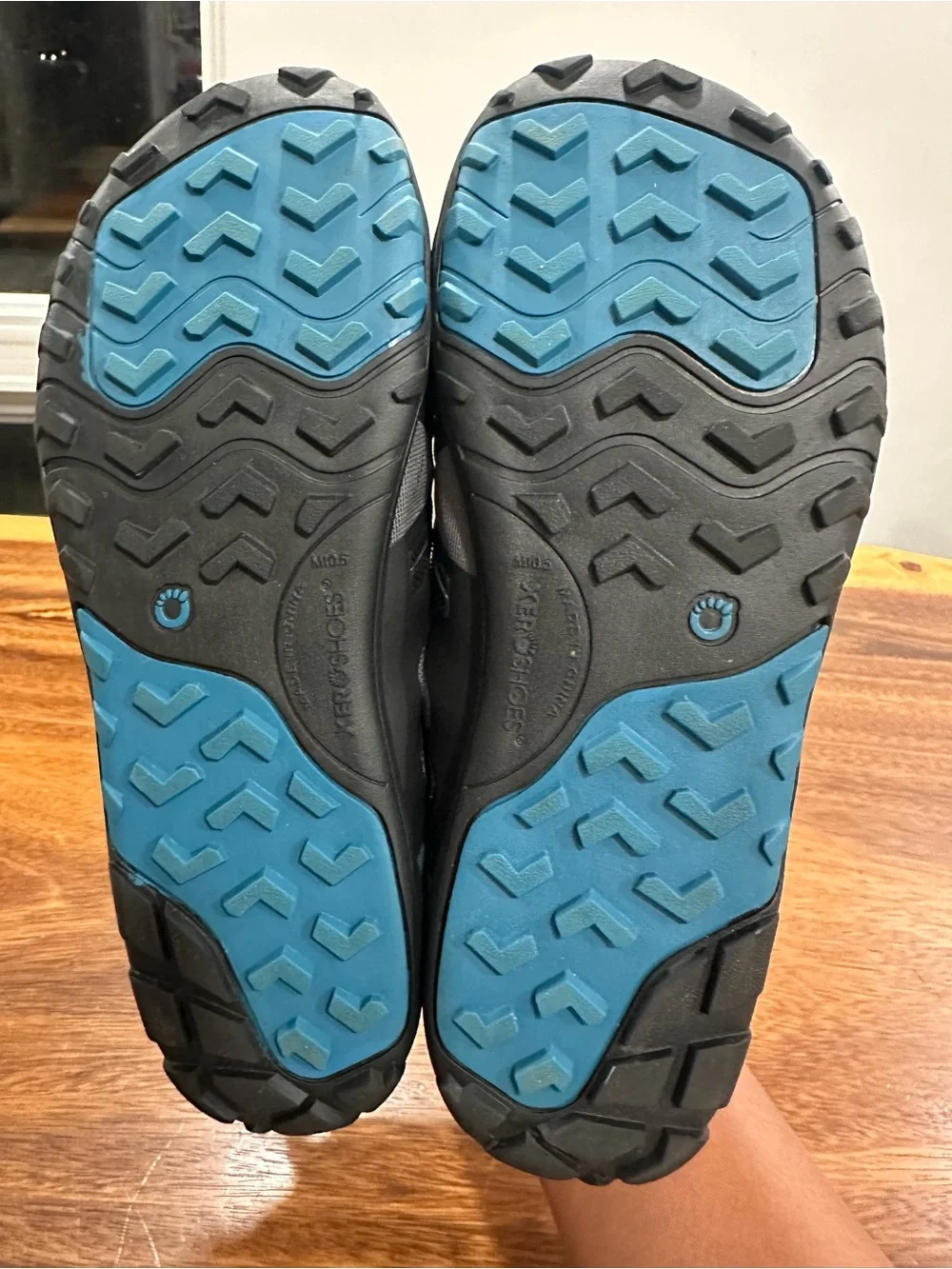 Xero Shoes Mesa Trail Minimalist Hiking Shoe Blue Gray Men’s Sz 10.5 1st Gen